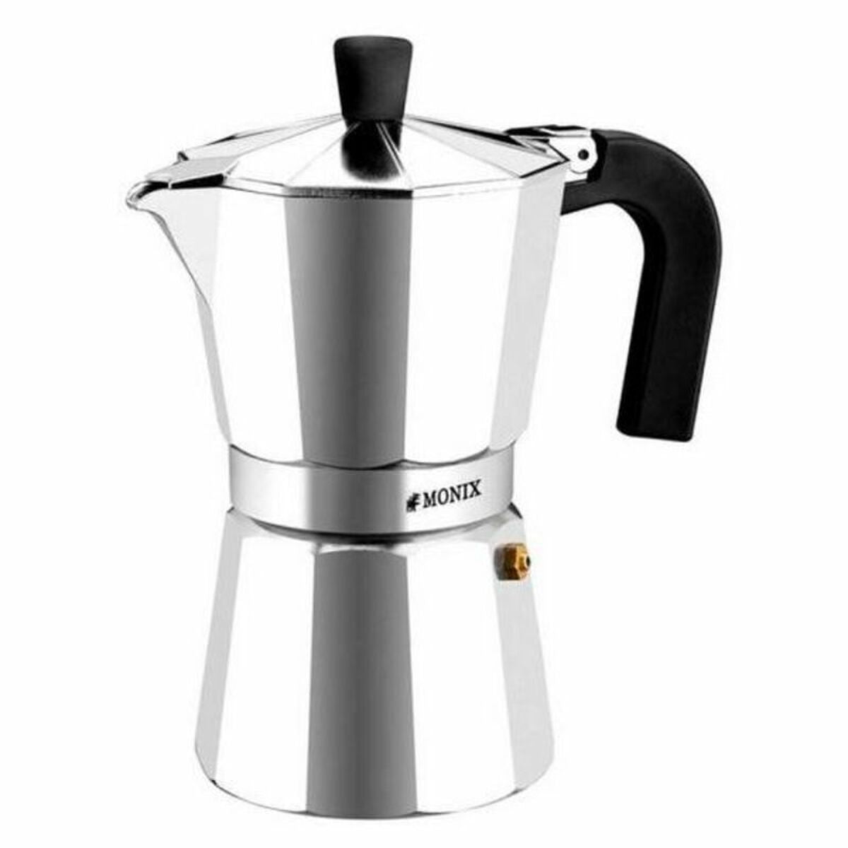 Cafettiera Italiana Monix Braisogona_M620012 Argento Alluminio 12 Tazze