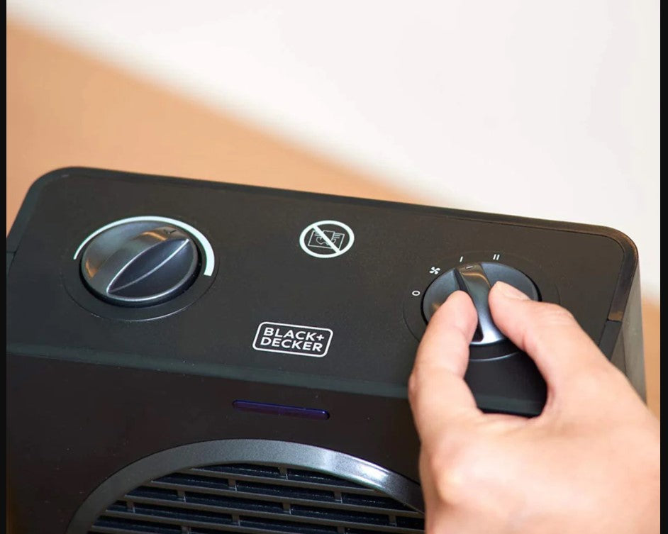 Riscaldamento Ceramico Elettrico Black & Decker ES9460040B 1500 W