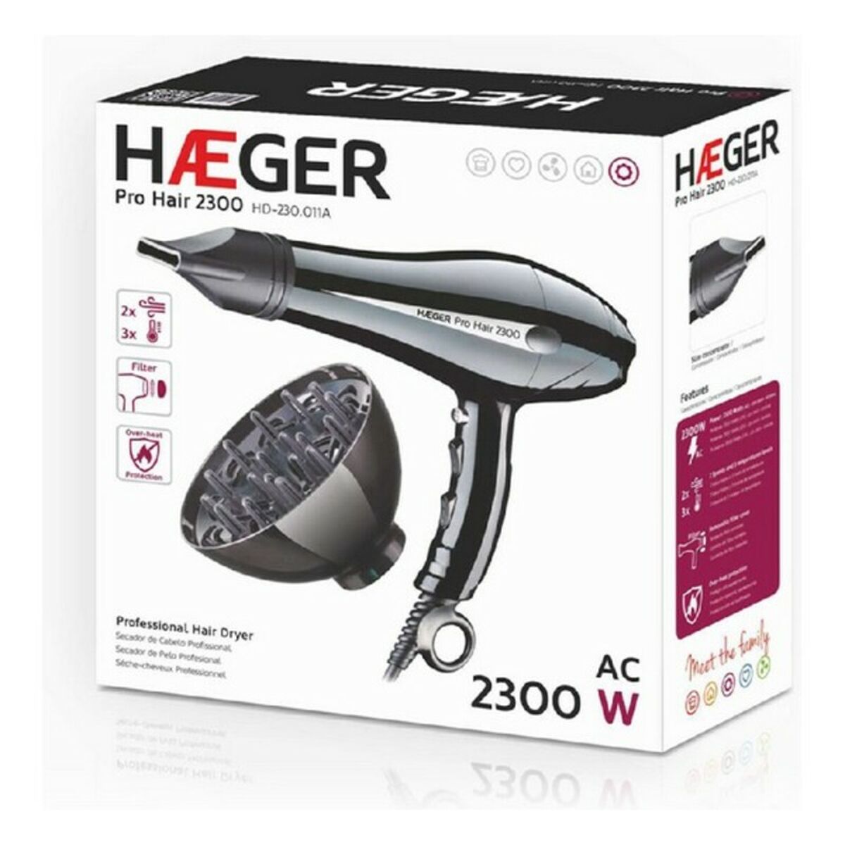 Phon Haeger HD-230.011B 2300 W