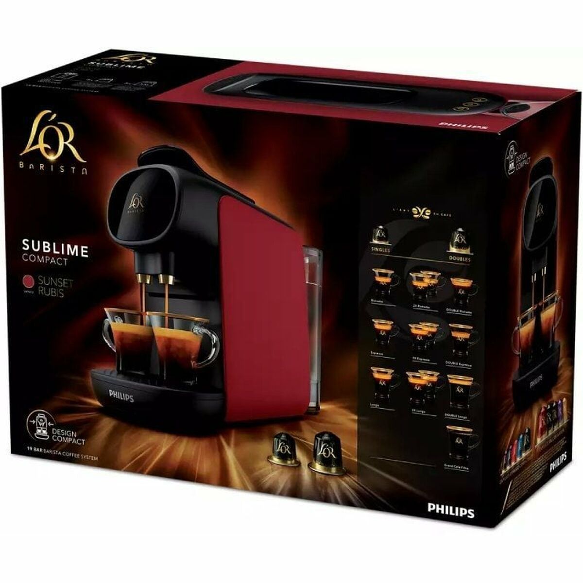 Caffettiera con Capsule Philips L'Or Barista Sublime LM9012 1450 W